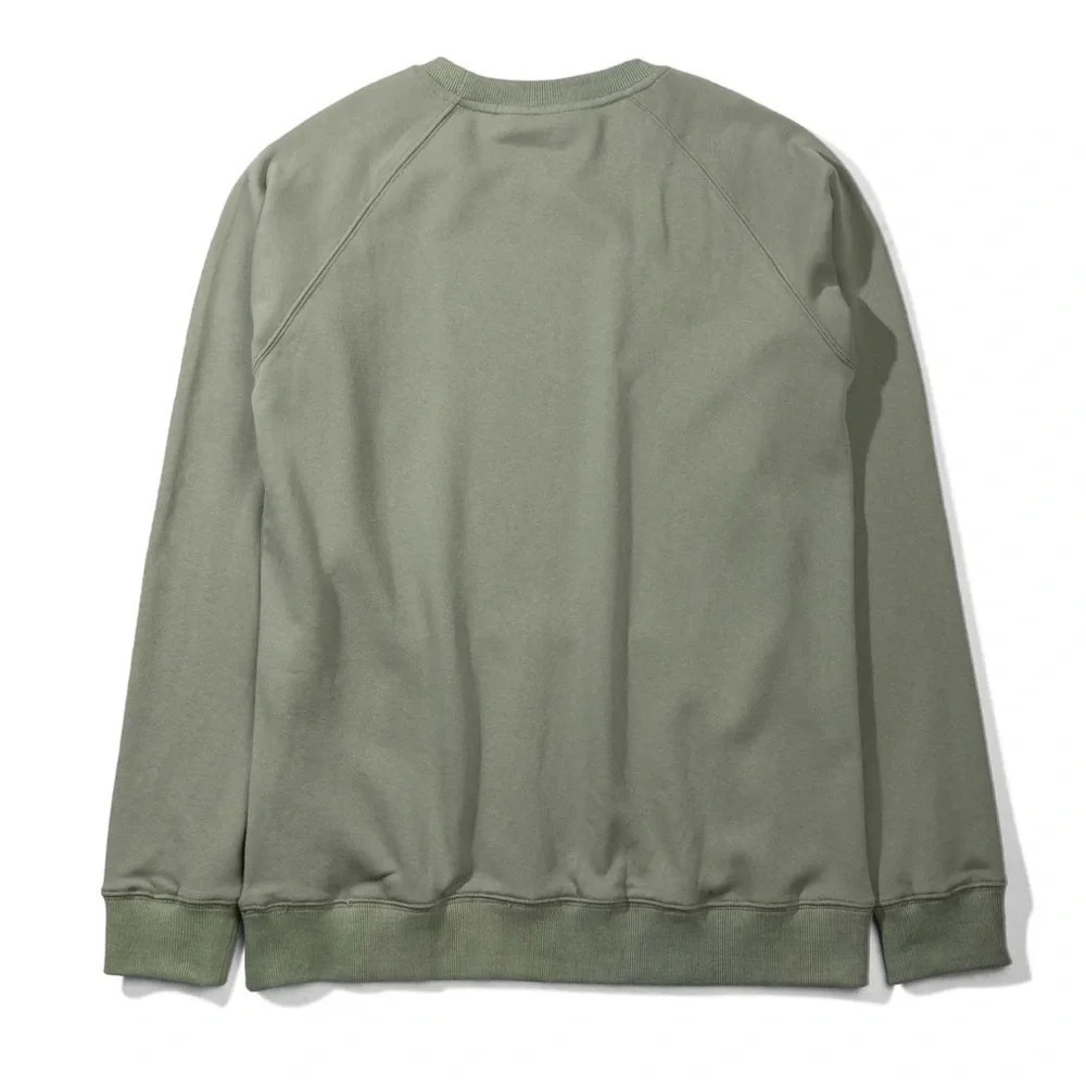 Native North L5 Track Crew Neck in Green - Picture 2 of 12